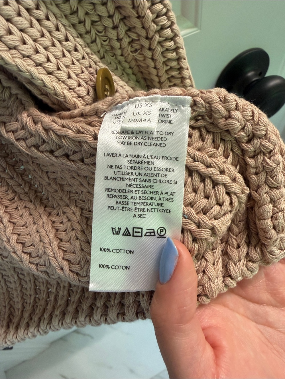Free People Sweet Nothing Cardigan - Sandcastle Beige - Picture 4 of 4